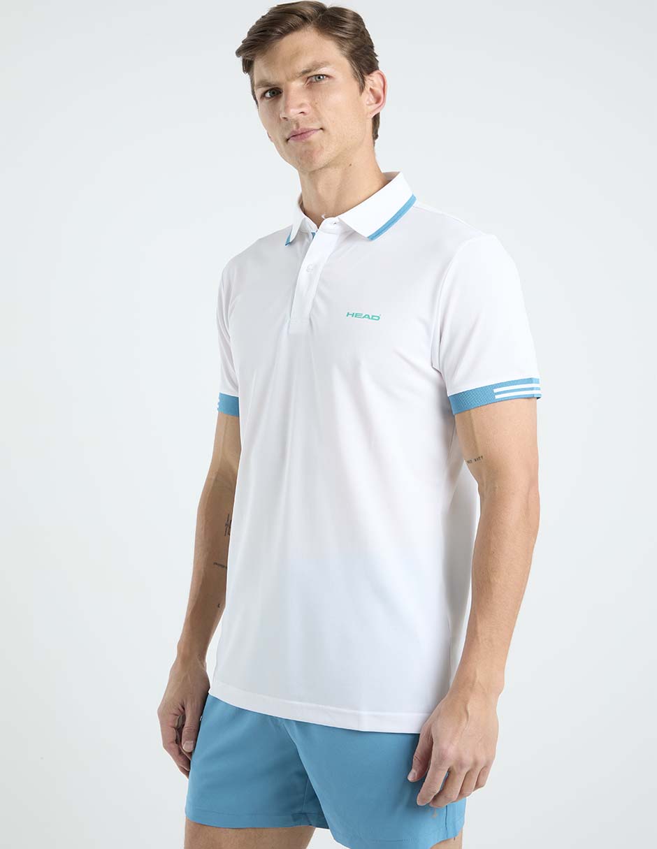 Playera tipo polo pádel para hombre Playera tipo polo pádel para hombre