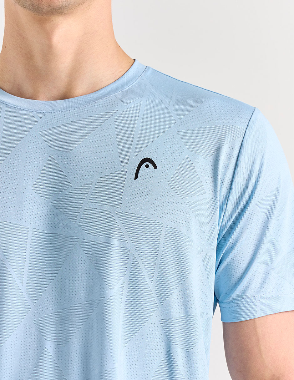 Playera deportiva térmica para pádel para hombre 4