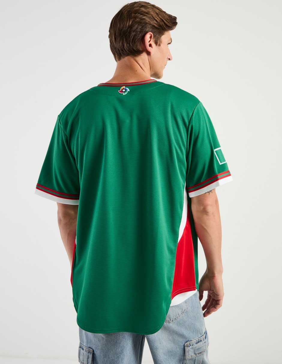 Jersey de Selección Mexicana de Béisbol local game para hombre 6