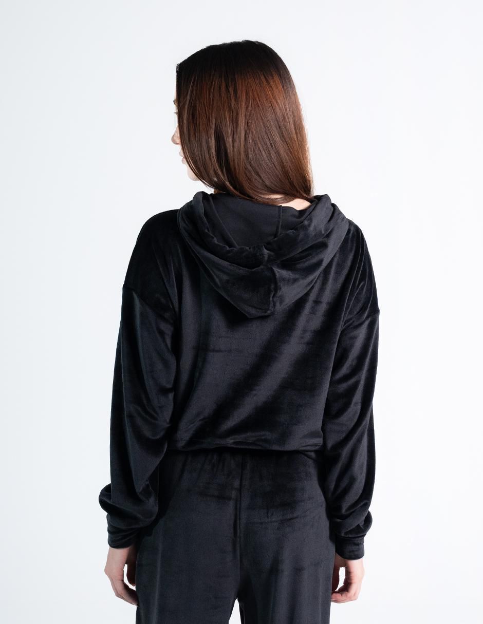 Sudadera Hoodie Icon Smoke con capucha y bolsa para mujer 3