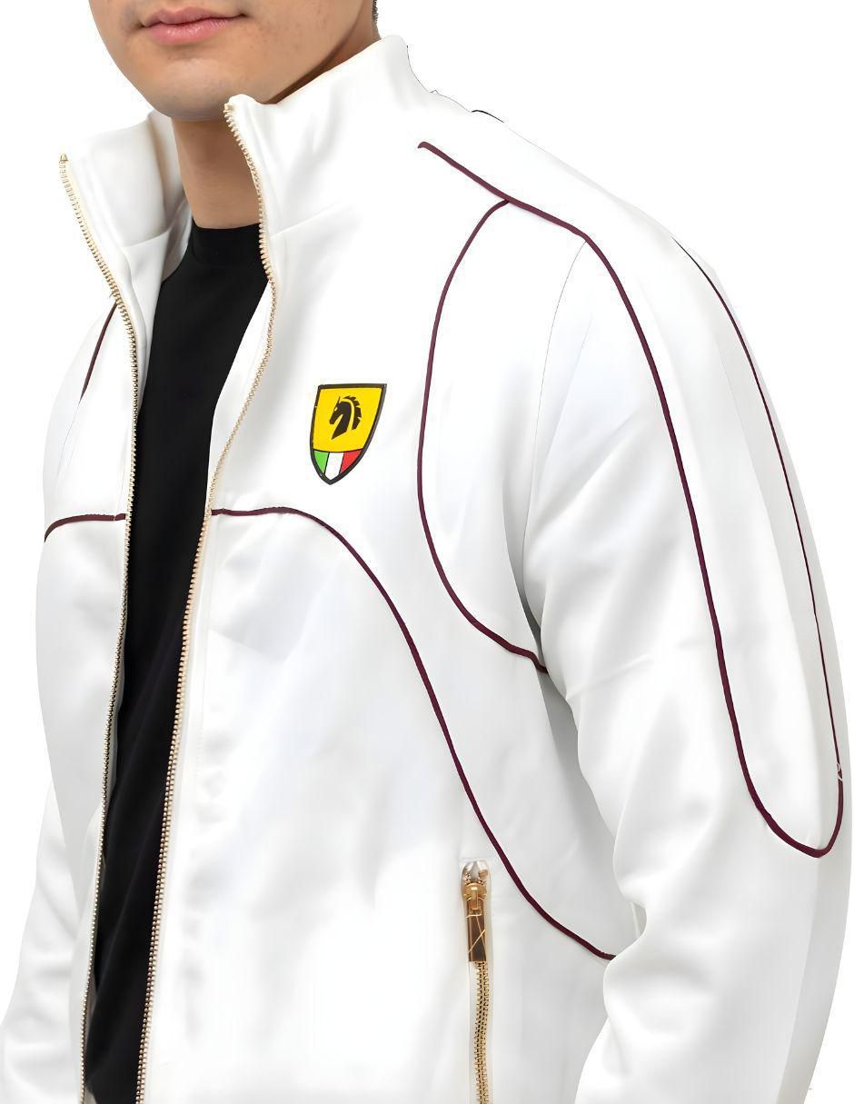 Conjunto deportivo regular con cierre para hombre 4