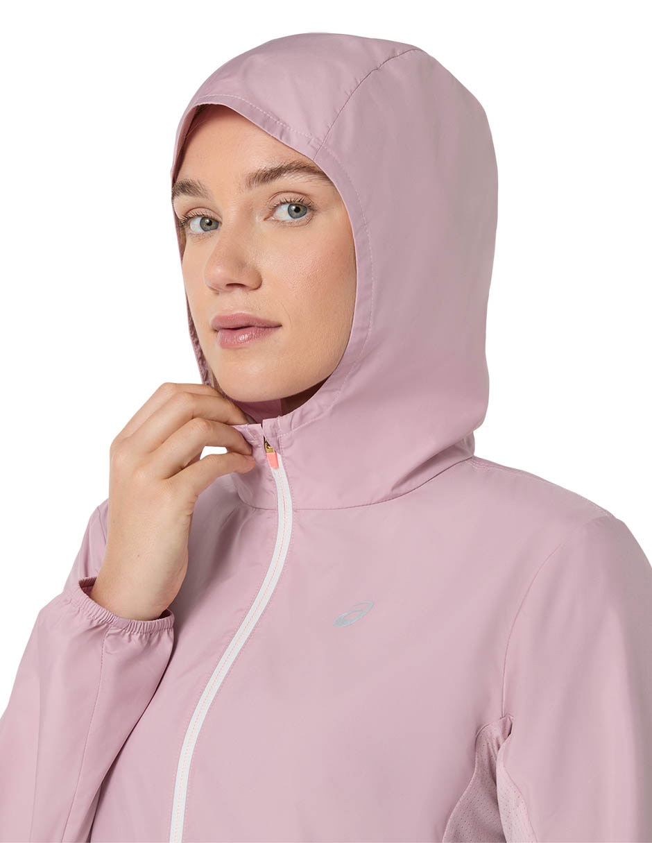 Chamarra para correr Silver de mujer 3