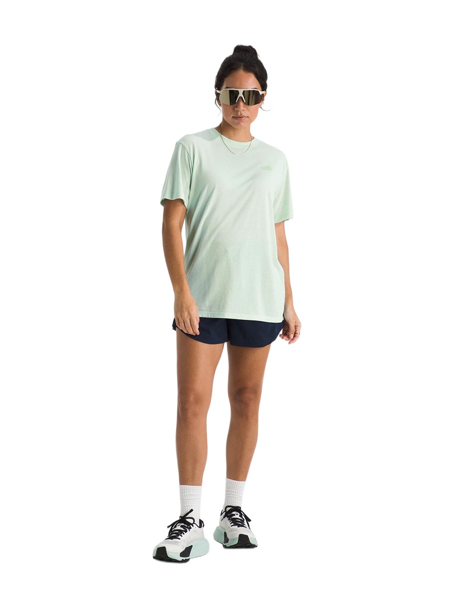 Playera deportiva W S/S Tri Blend Tee de mujer 2
