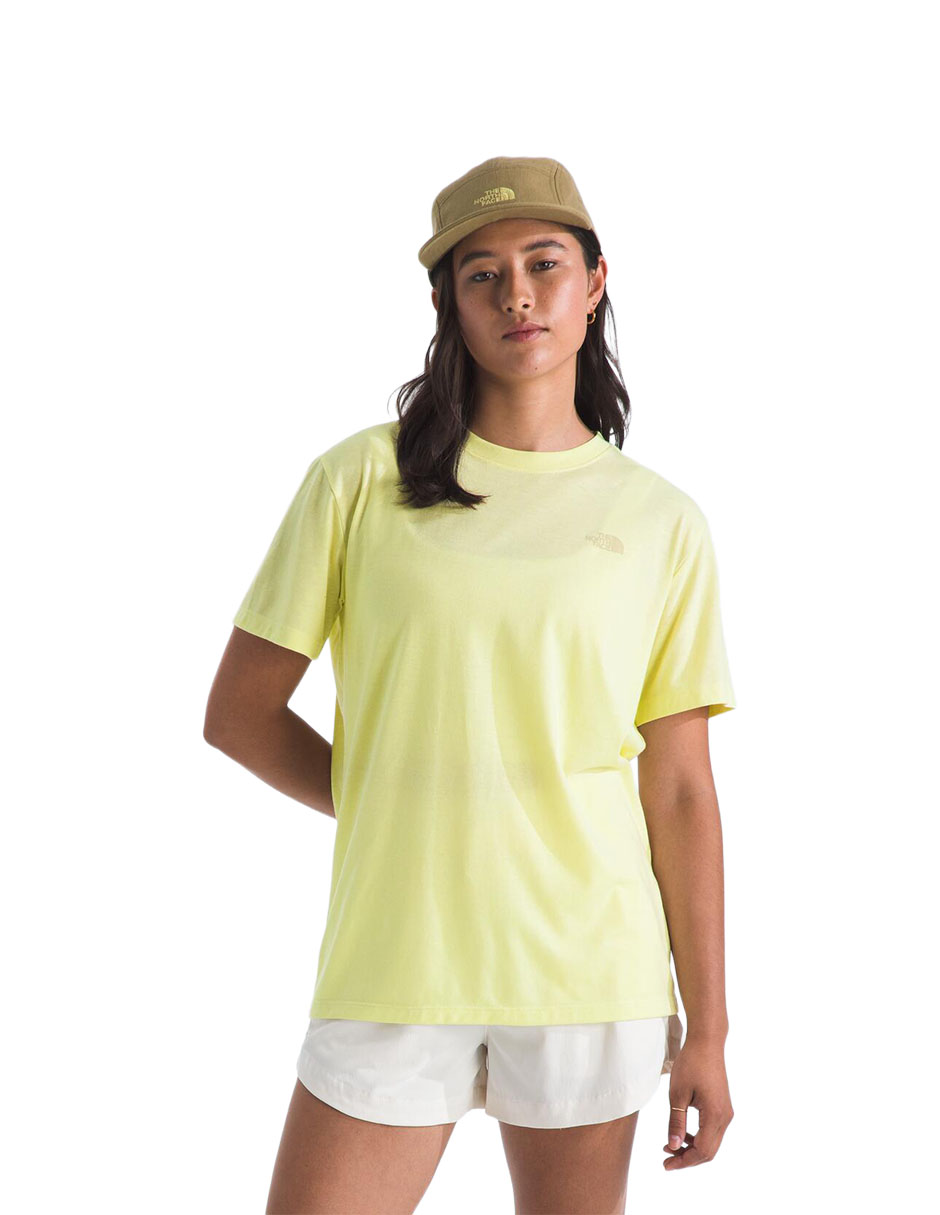 Playera deportiva W S/S Tri Blend Tee de mujer Playera deportiva W S/S Tri Blend Tee de mujer