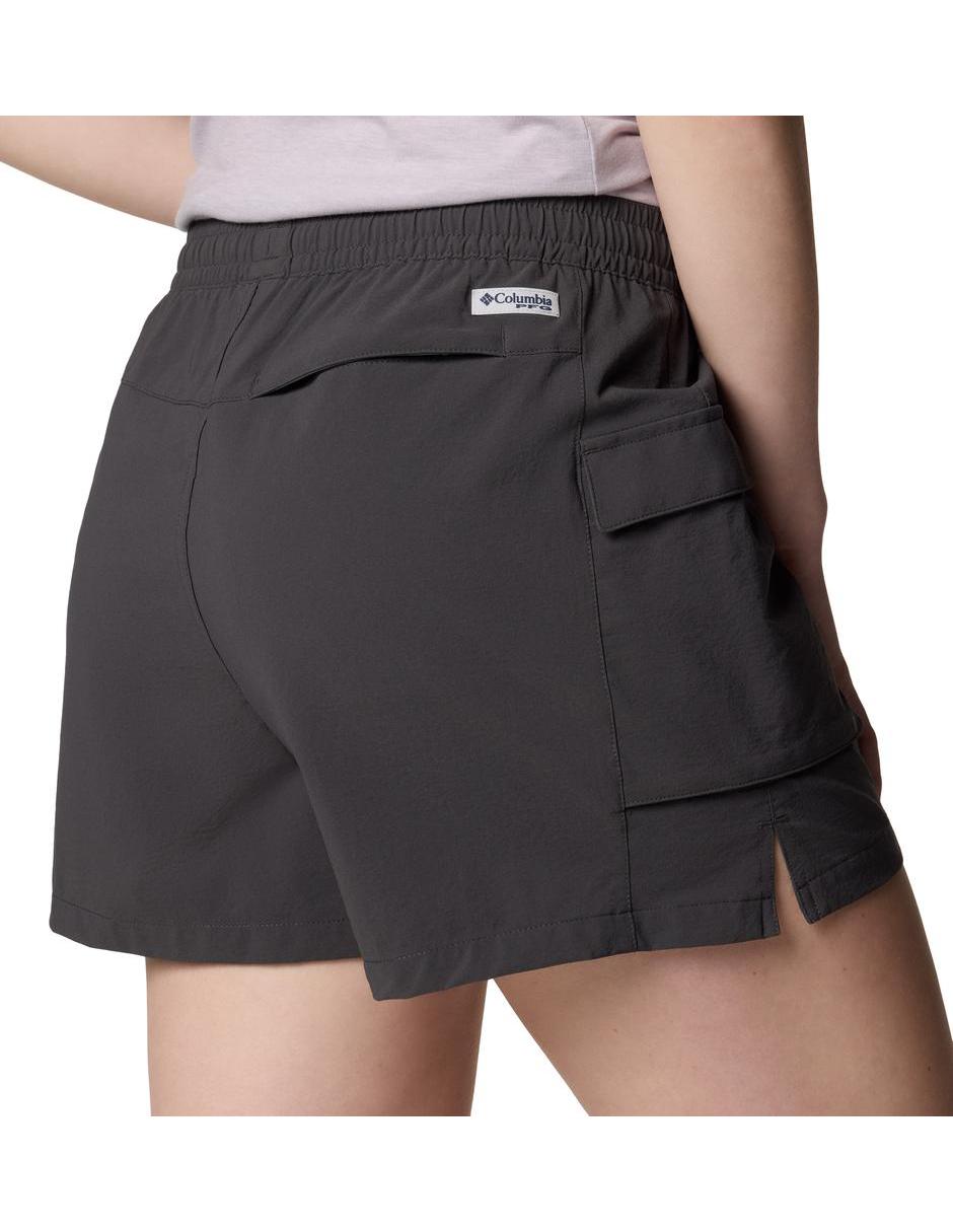 Short con bolsillos para pesca mujer 4