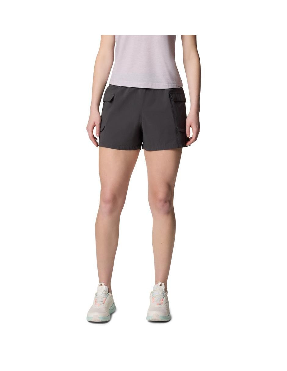 Short con bolsillos para pesca mujer 6