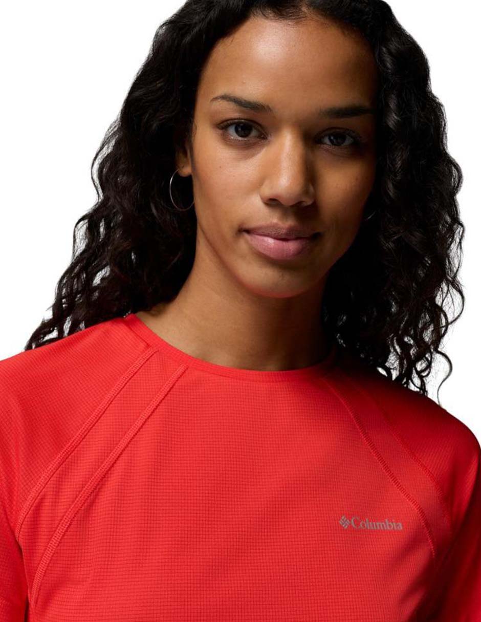 Playera deportiva para senderismo de mujer 6