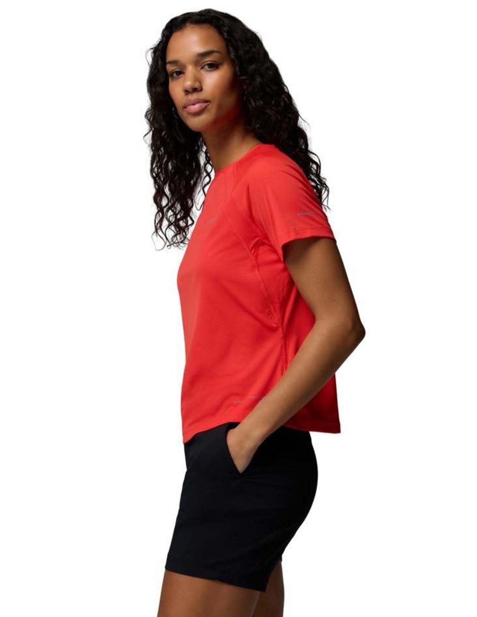 Playera deportiva para senderismo de mujer 7