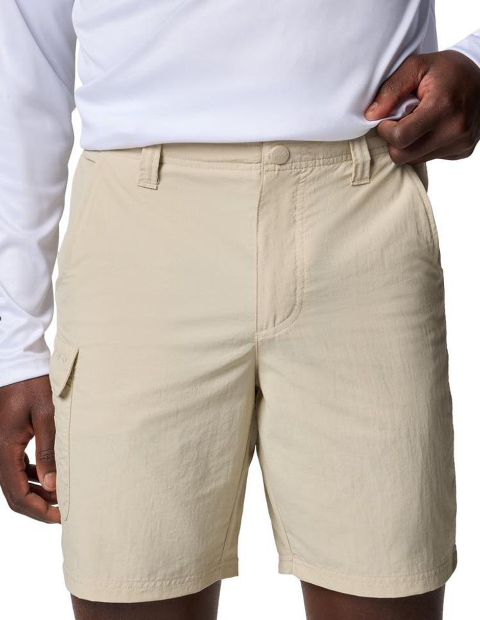 Short con bolsillos para pesca hombre