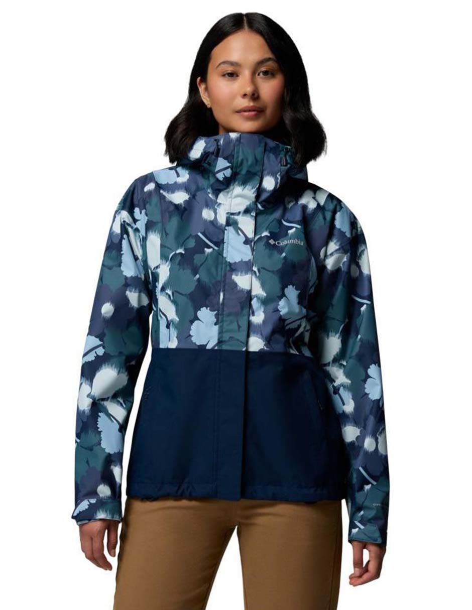 Chamarra impermeable para senderismo de mujer