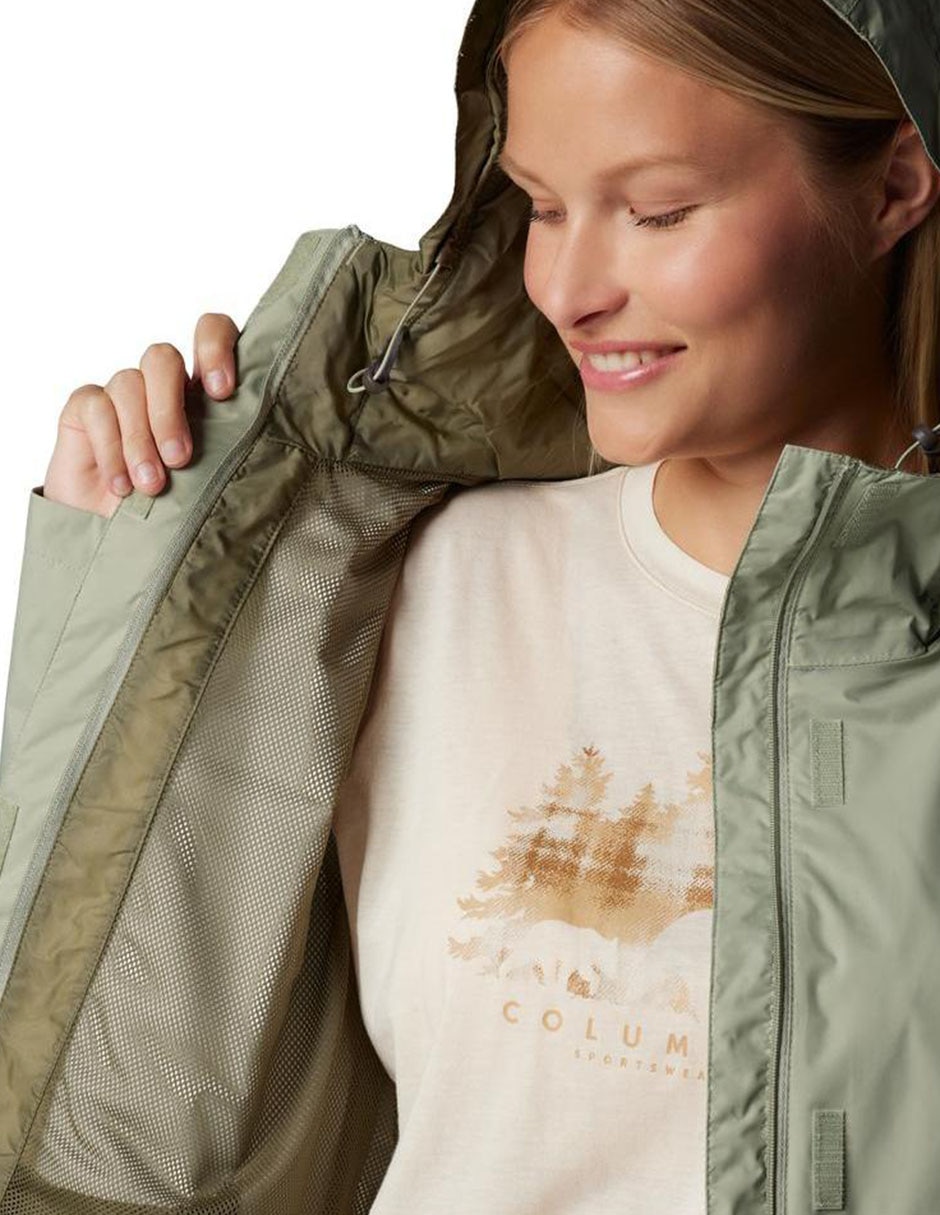 Chamarra impermeable para senderismo de mujer 7