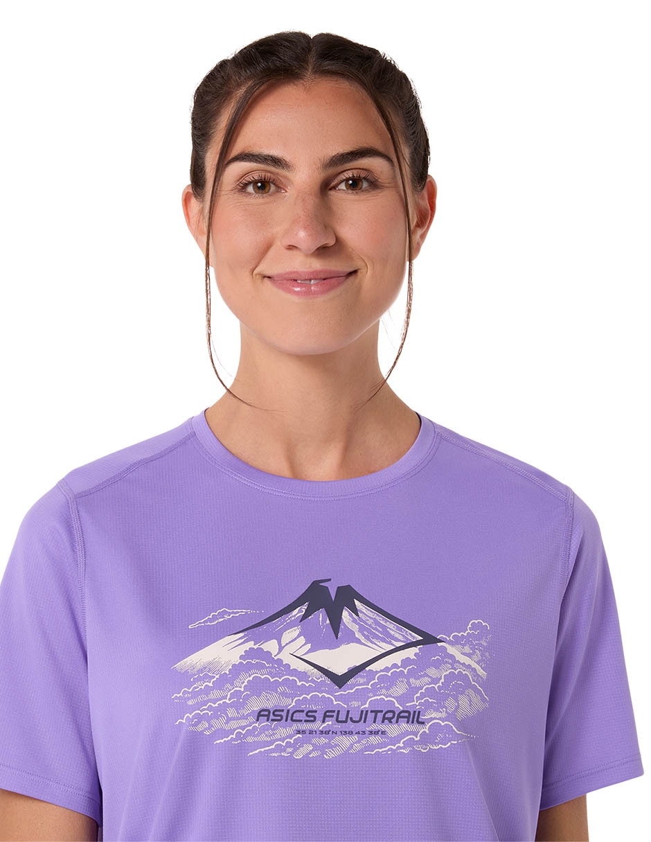 Playera deportiva para correr de mujer 2