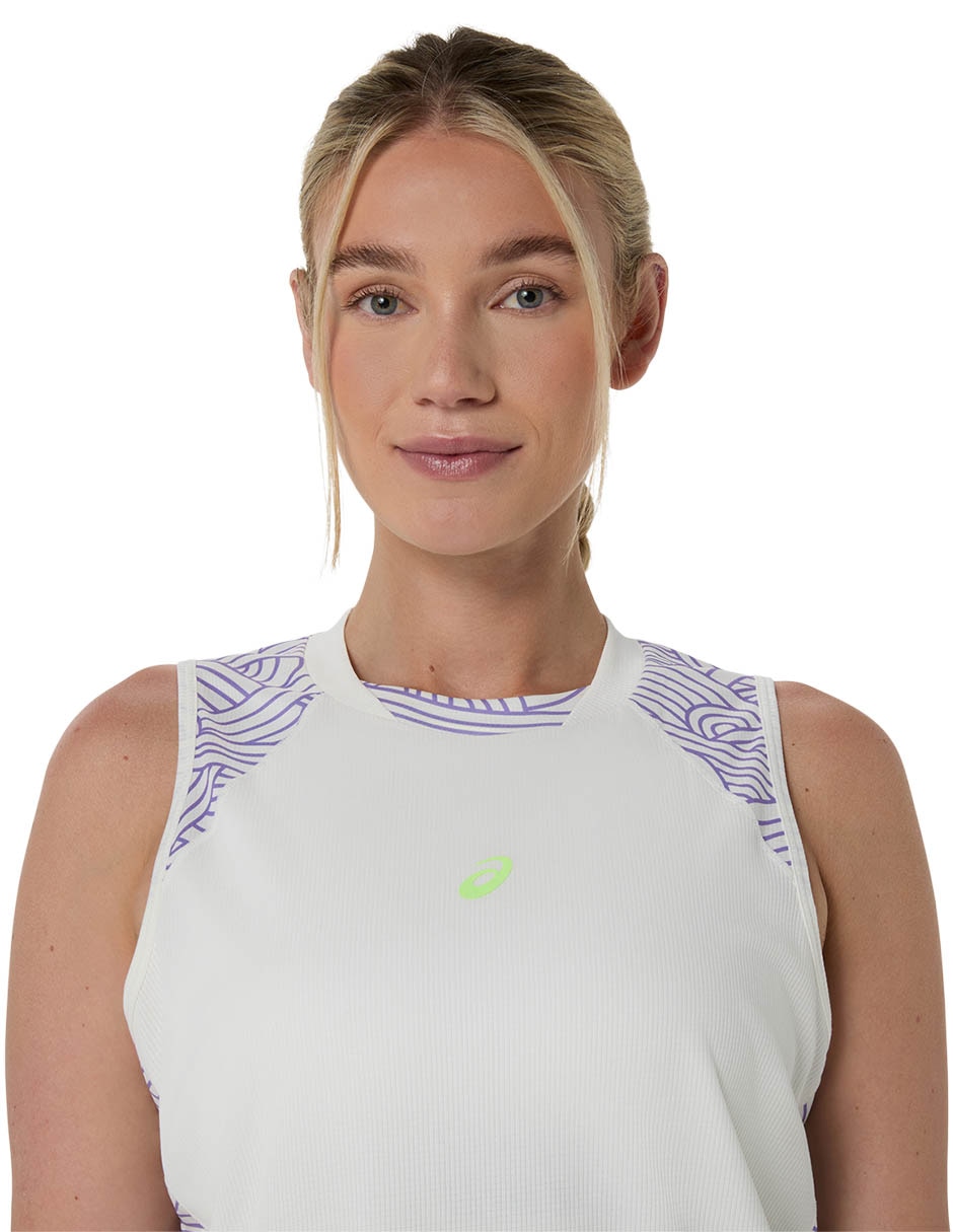 Playera deportiva para pádel Padel Court All Over Print Tank de mujer 2