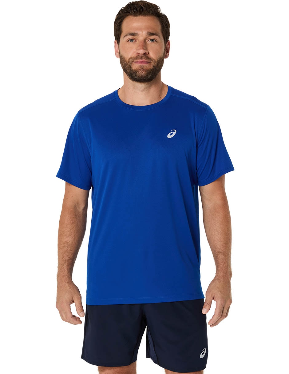 Playera deportiva para correr Silver SS Top de hombre Playera deportiva para correr Silver SS Top de hombre