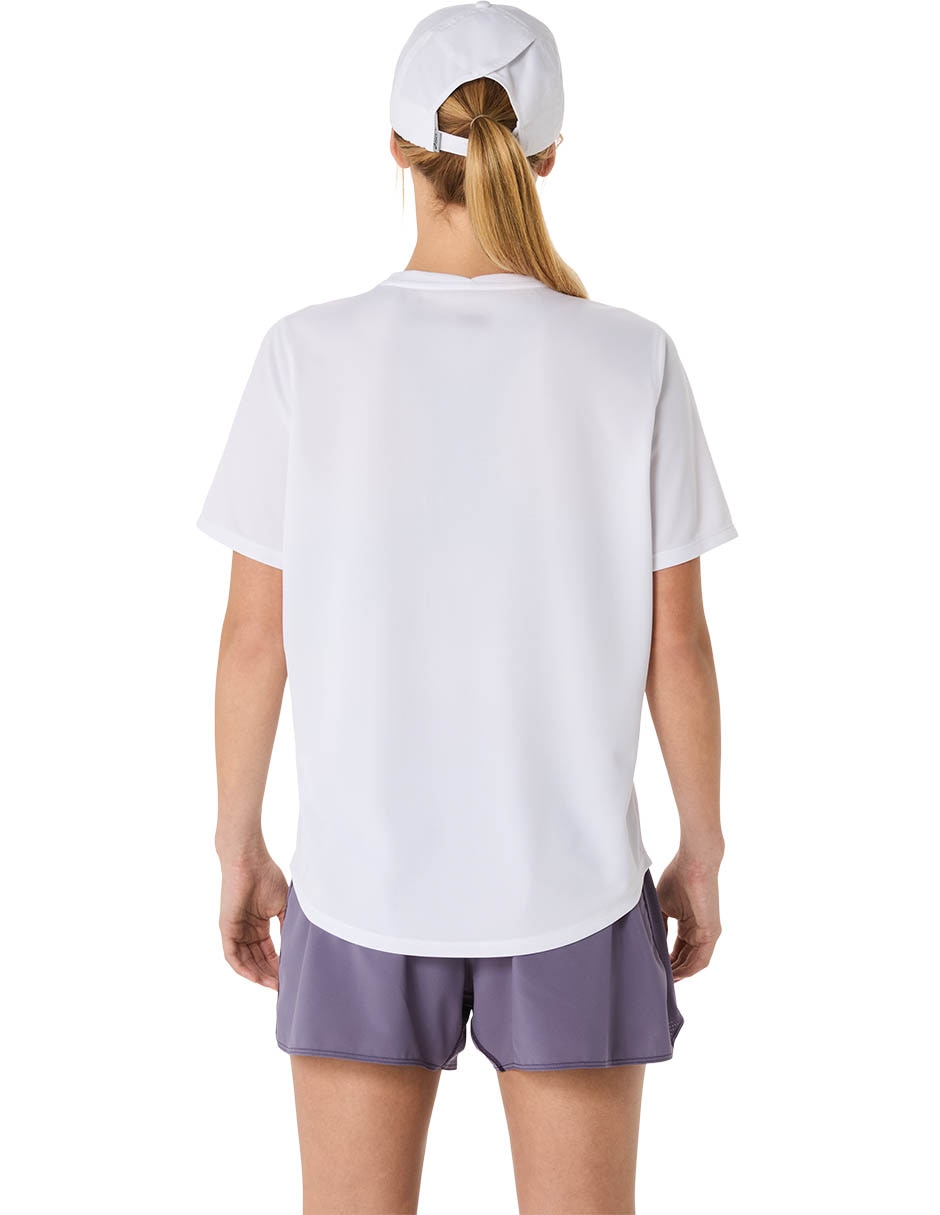 Playera deportiva para correr Silver SS Top de mujer 4