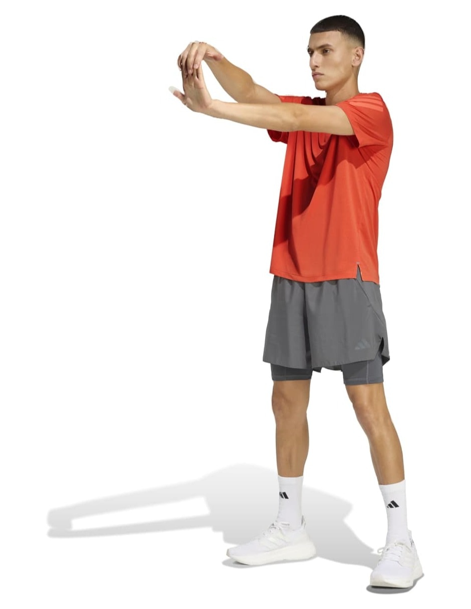 Playera deportiva para correr de hombre 4