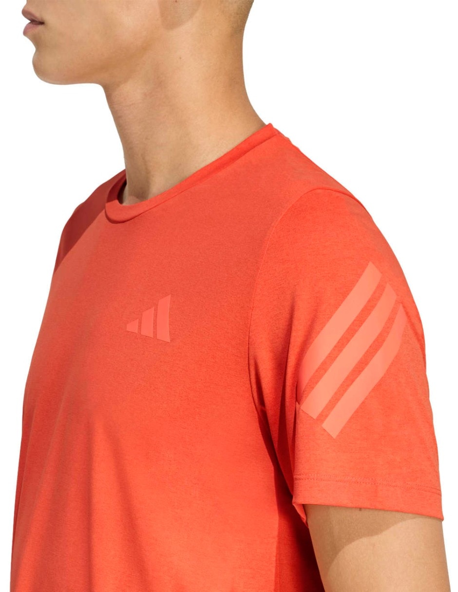 Playera deportiva para correr de hombre 5