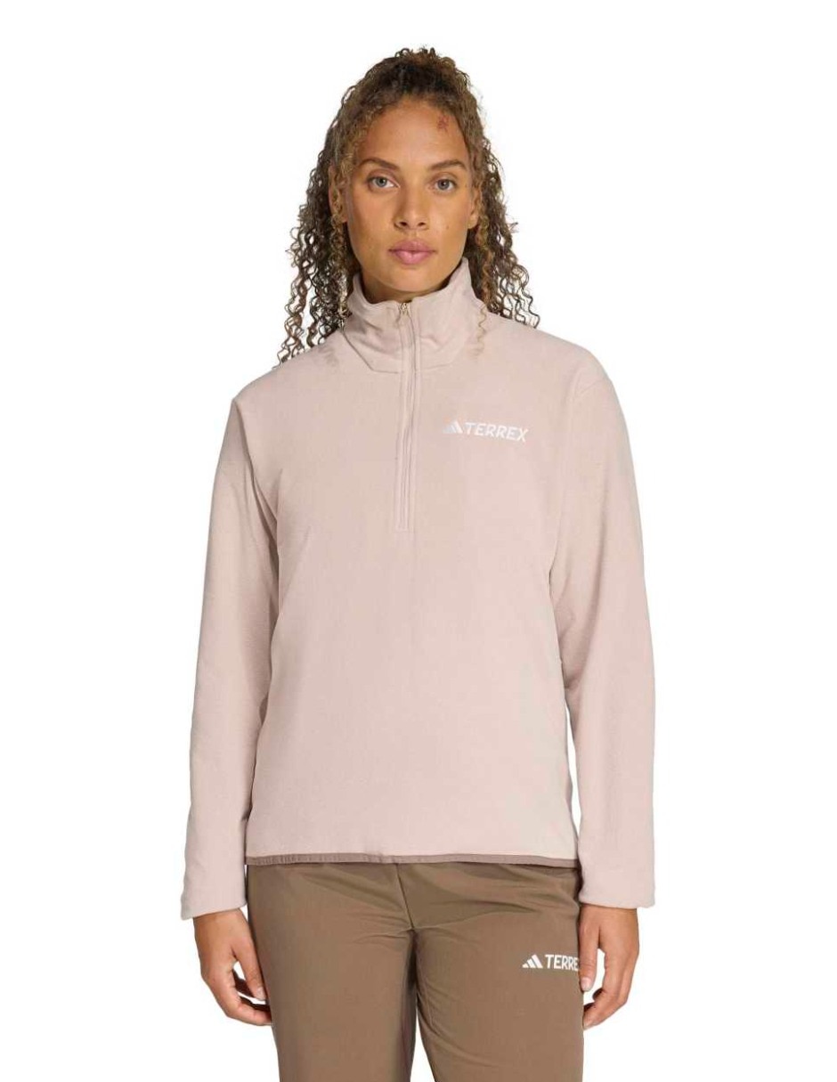 Sudadera W Mt Ess Hz Fl con cierre para mujer