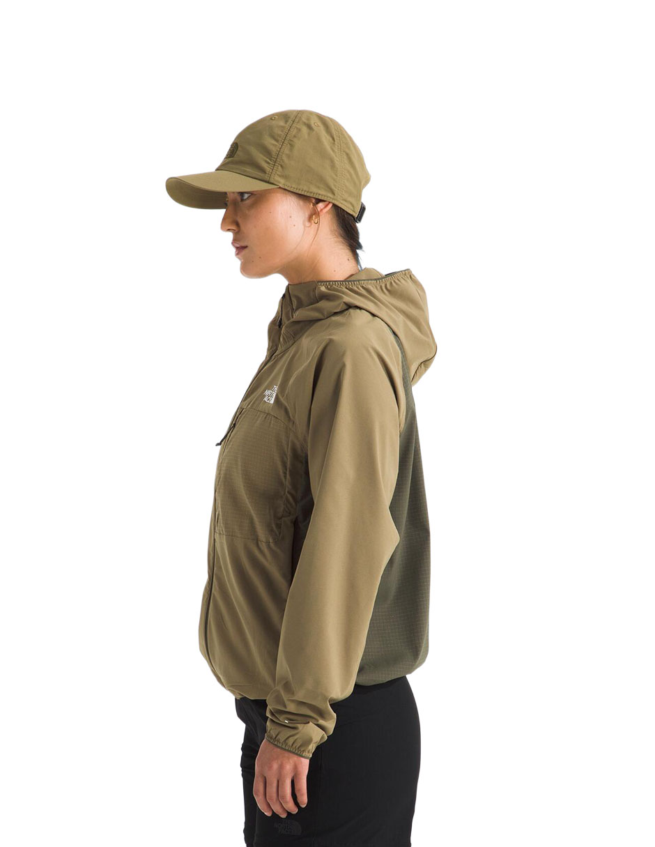 Chamarra impermeable para senderismo W Lightrange Woven Jacket para mujer 5