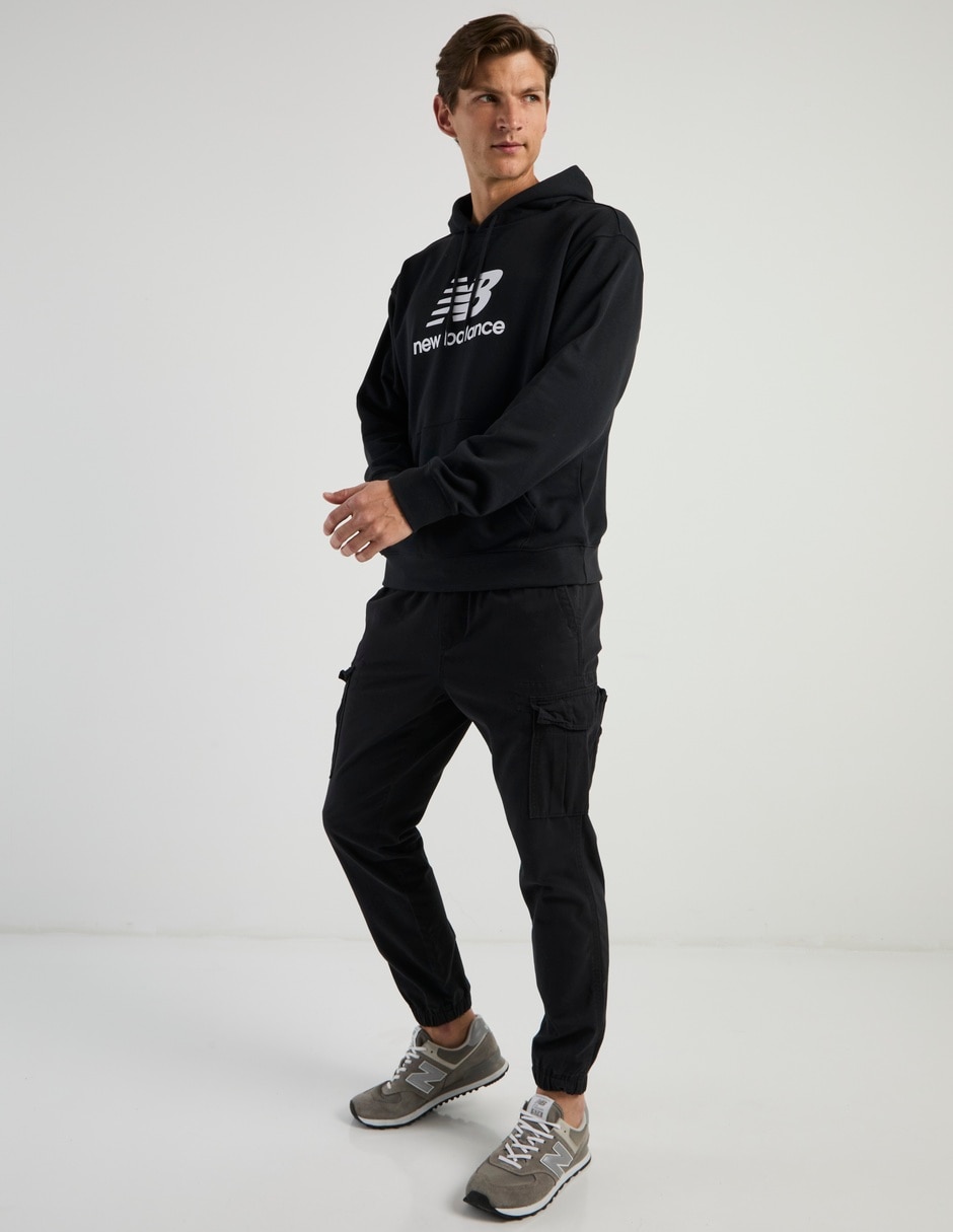 Sudadera con capucha y bolsa para hombre 2