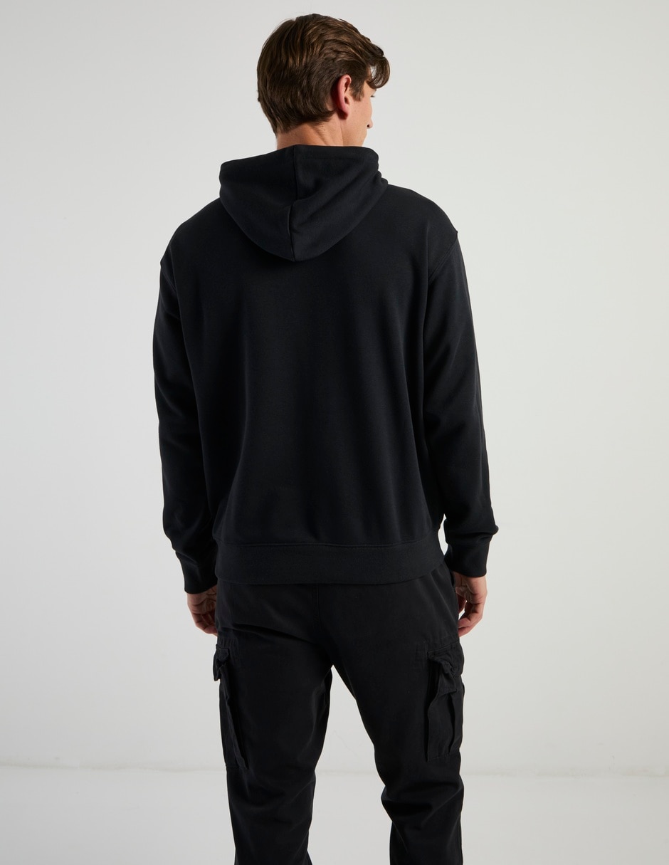 Sudadera con capucha y bolsa para hombre 6