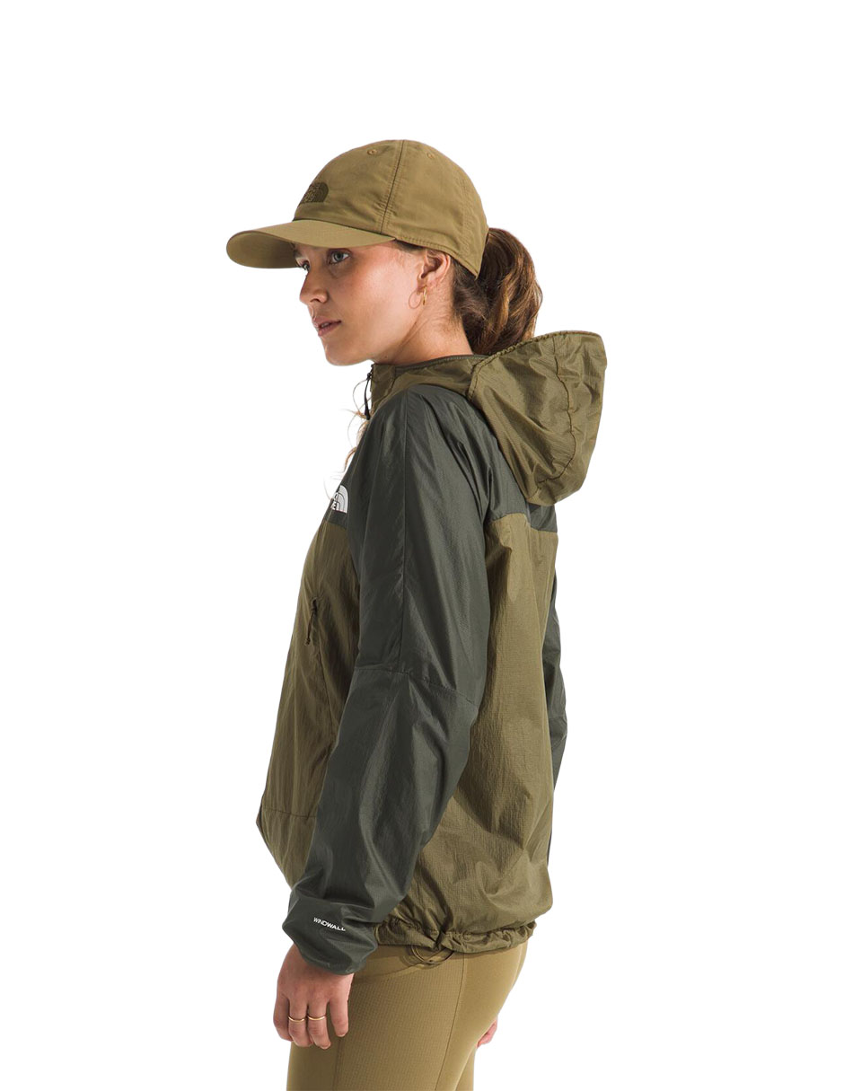 Chamarra impermeable para multidisciplina W Ridgelite Futurefleece Wind Jacket para mujer 3