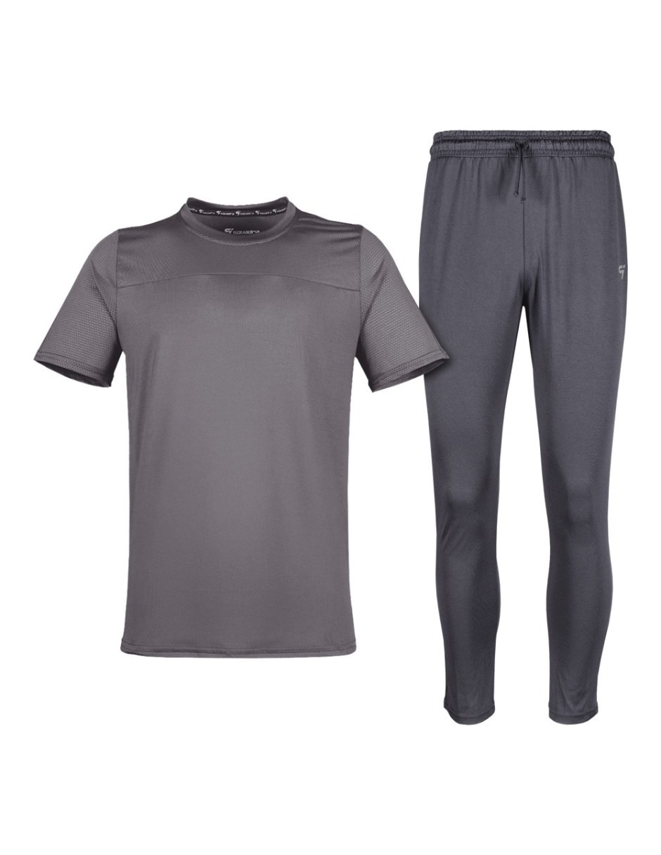 Conjunto deportivo straight con jareta para hombre 3
