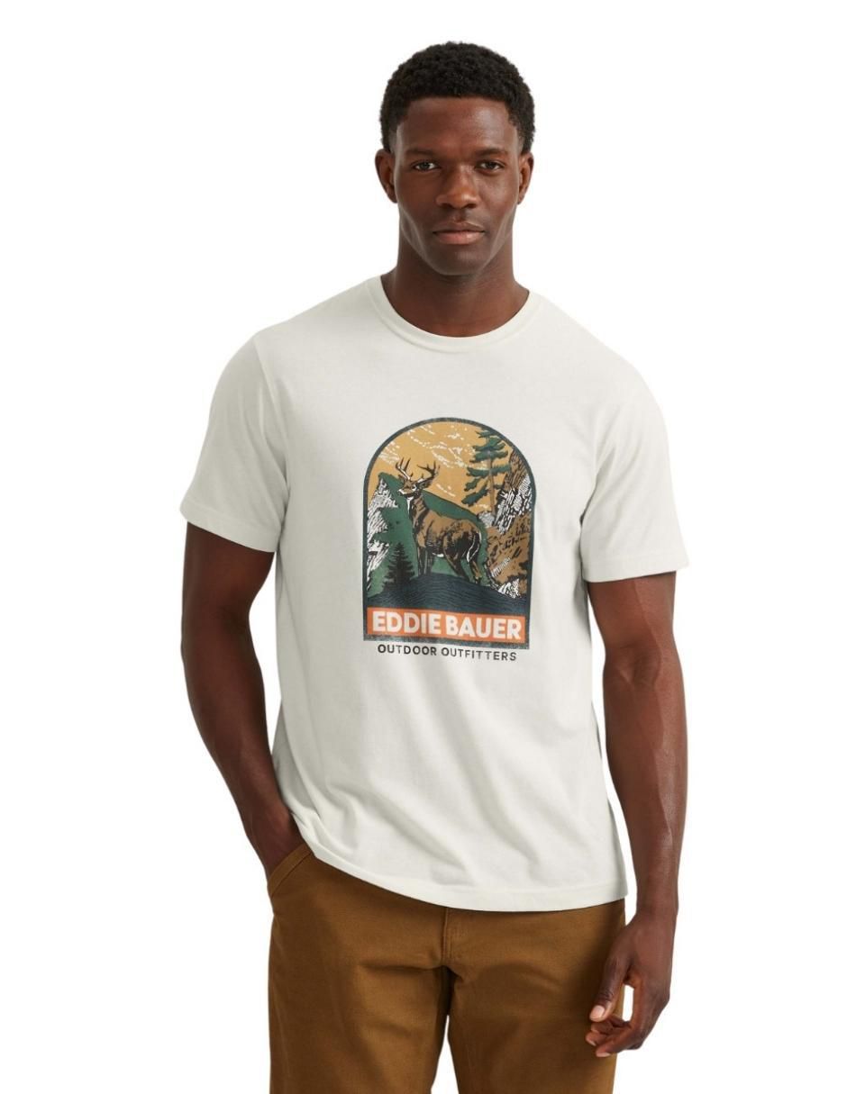 Playera deportiva para entrenamiento Graphic Deer de hombre Playera deportiva para entrenamiento Graphic Deer de hombre