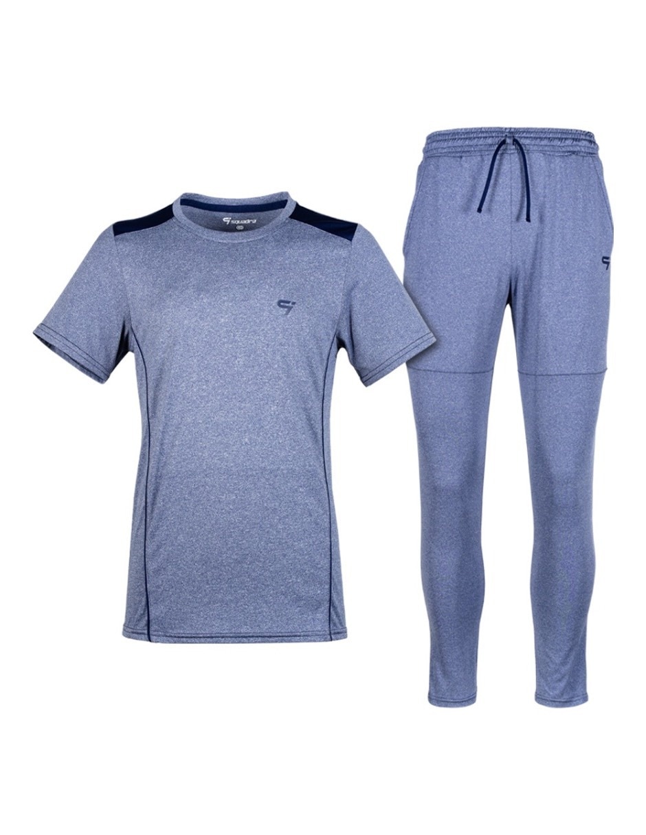 Conjunto deportivo straight con jareta para hombre 3