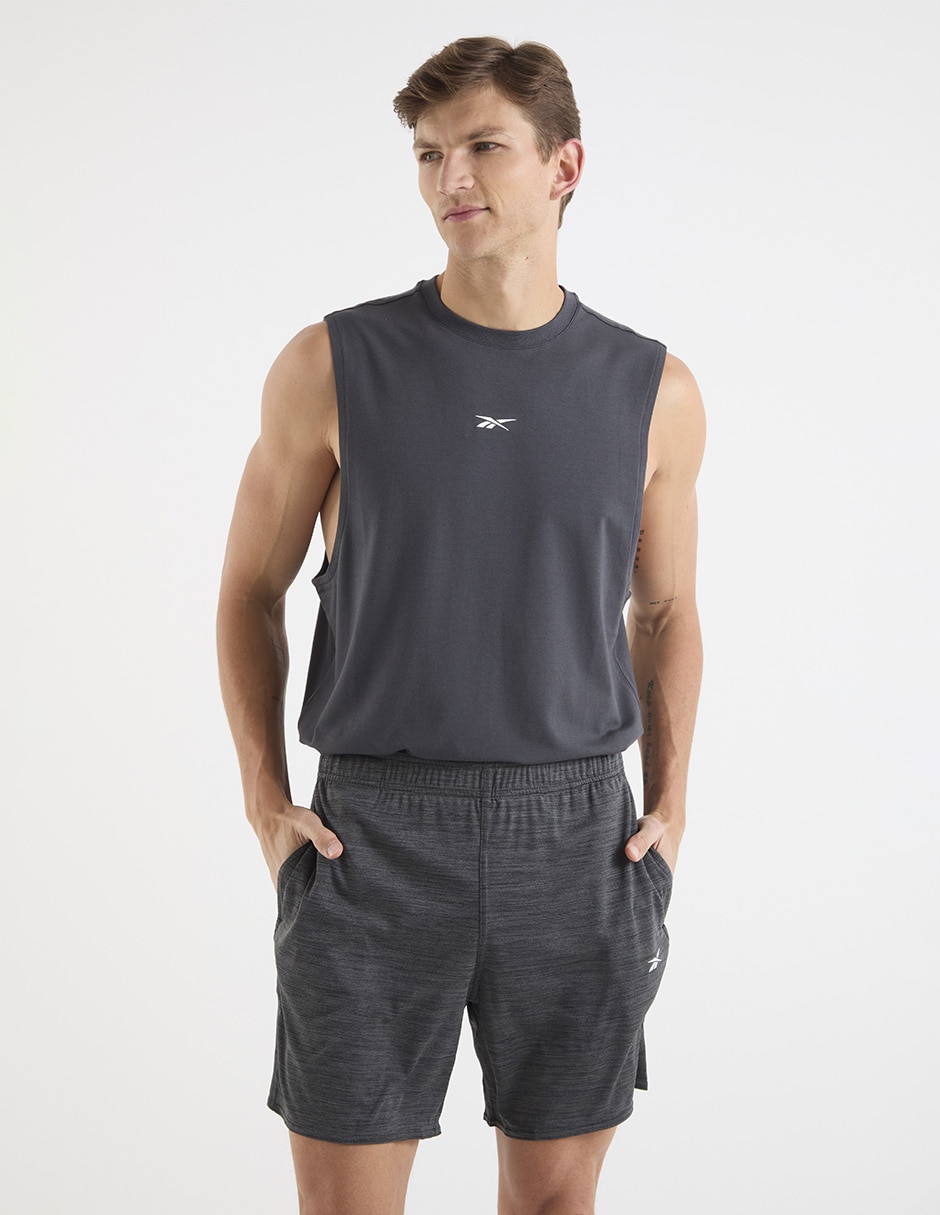 Short con bolsillos para entrenamiento hombre