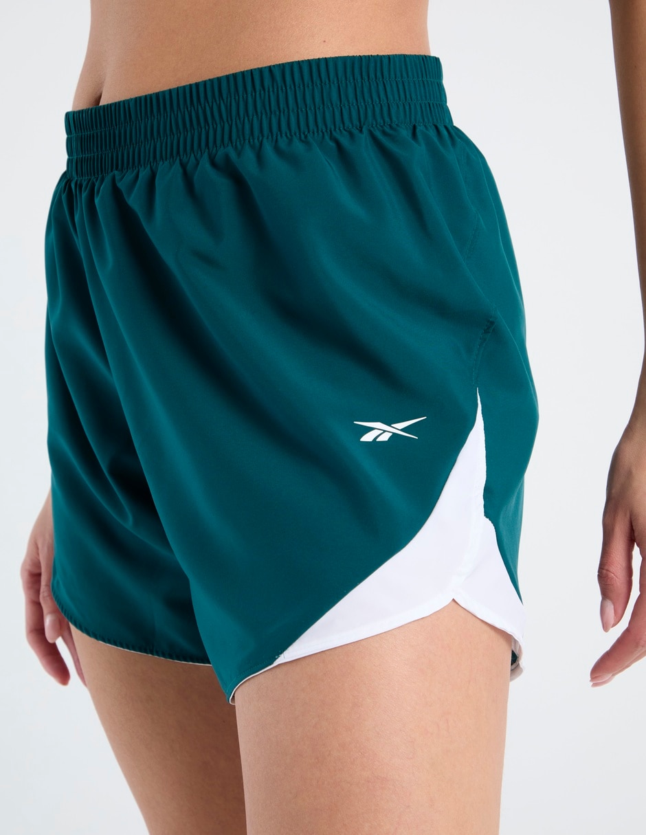 Short ID Train Colorblocked Woven para entrenamiento mujer 4