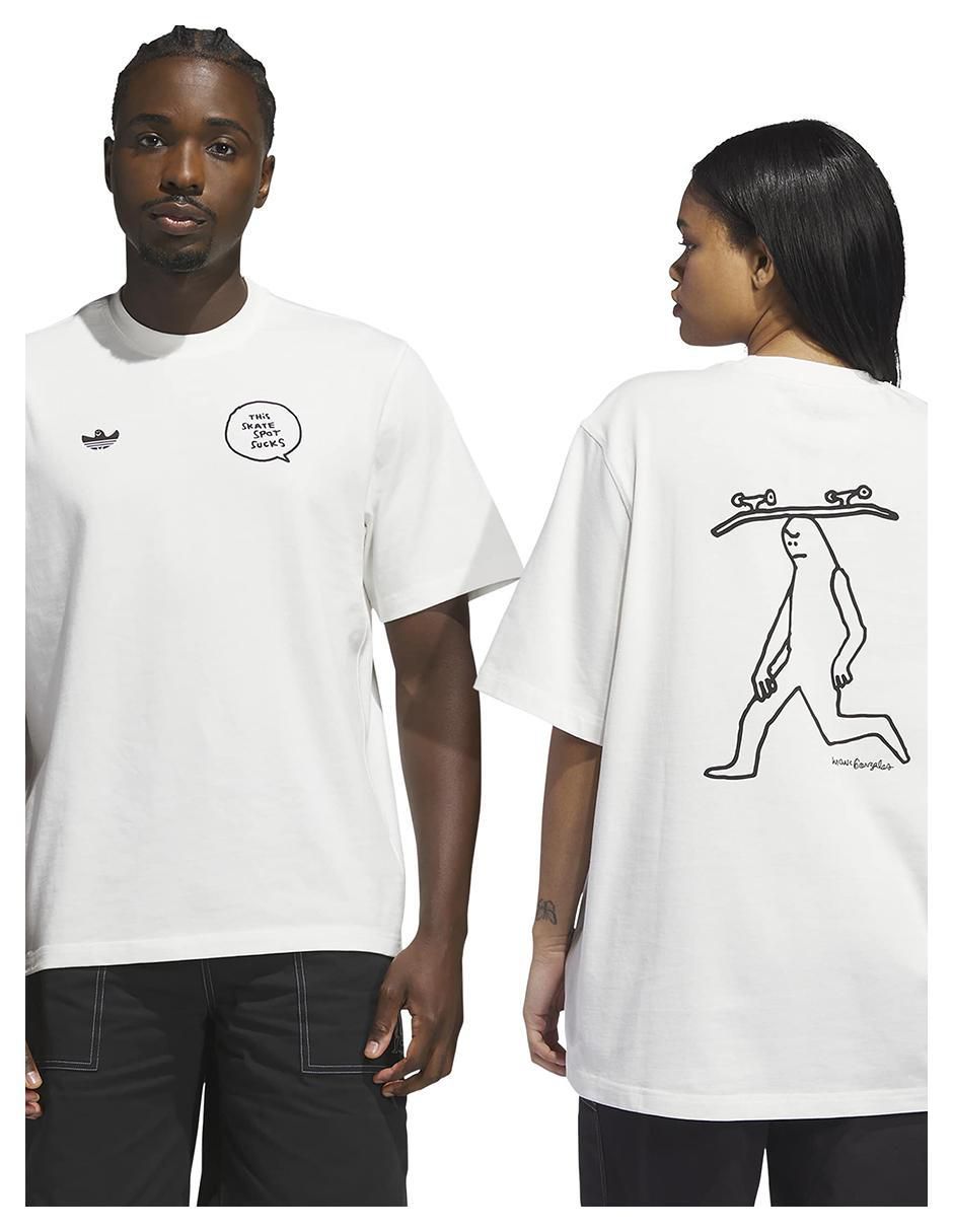 Playera deportiva para skate unisex 11