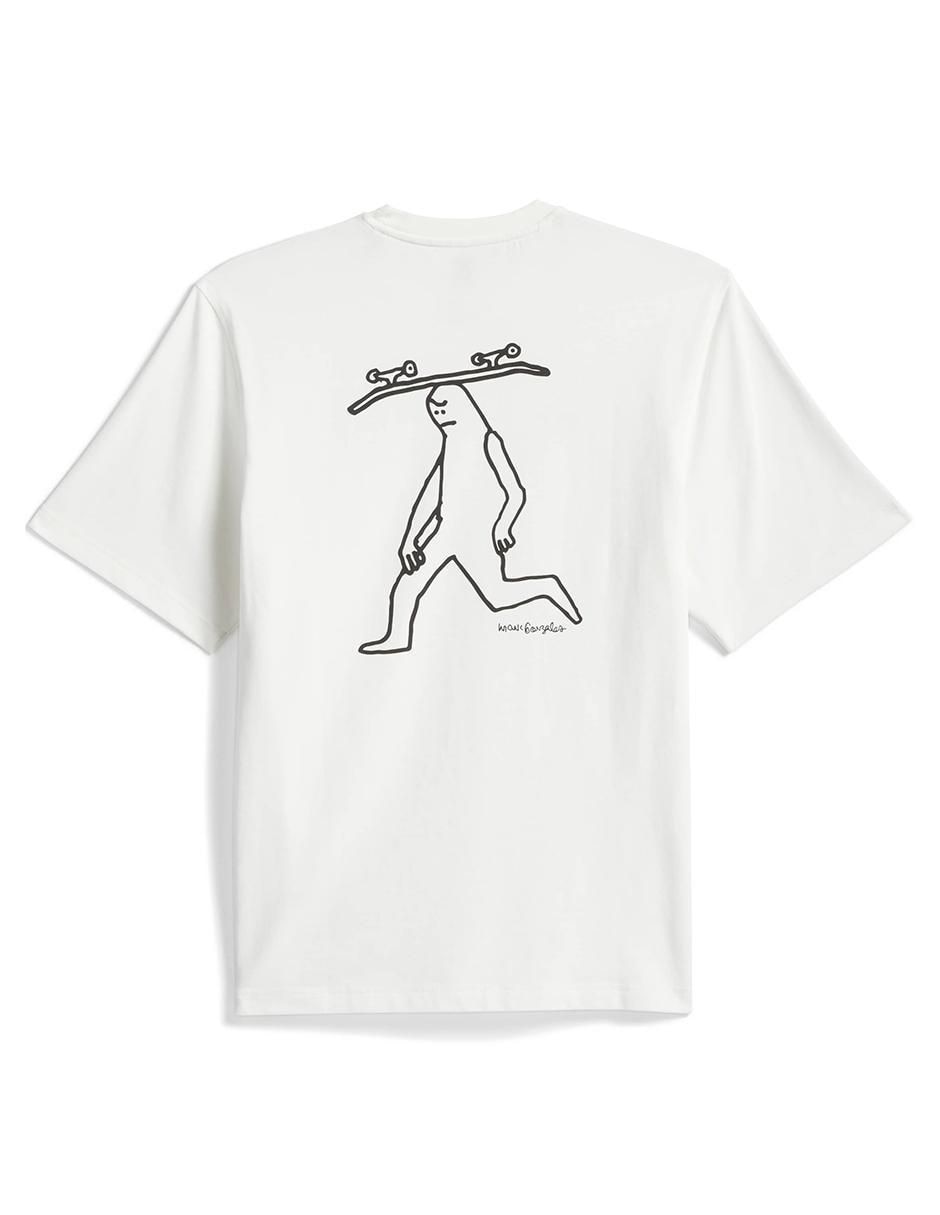 Playera deportiva para skate unisex 4