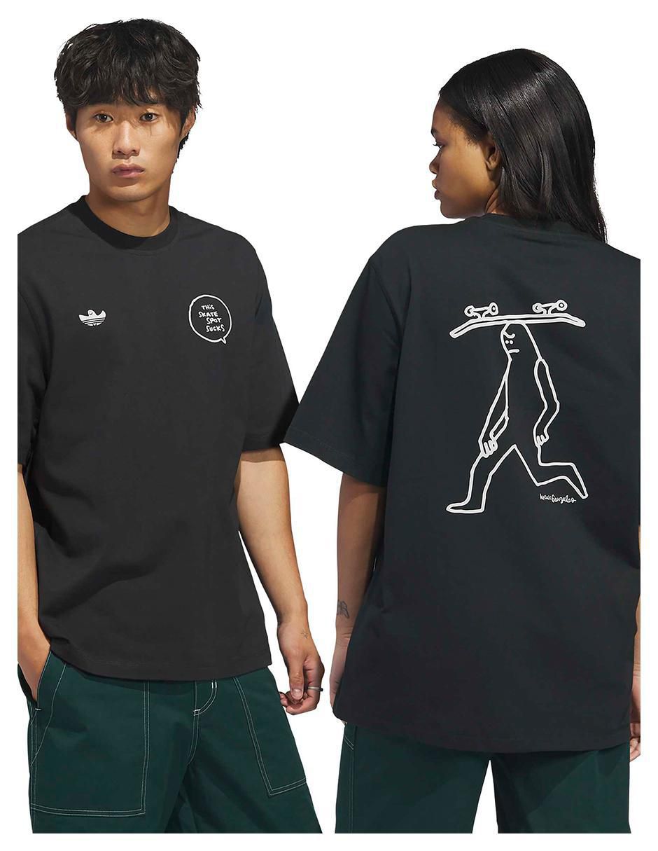 Playera deportiva para skate unisex 11