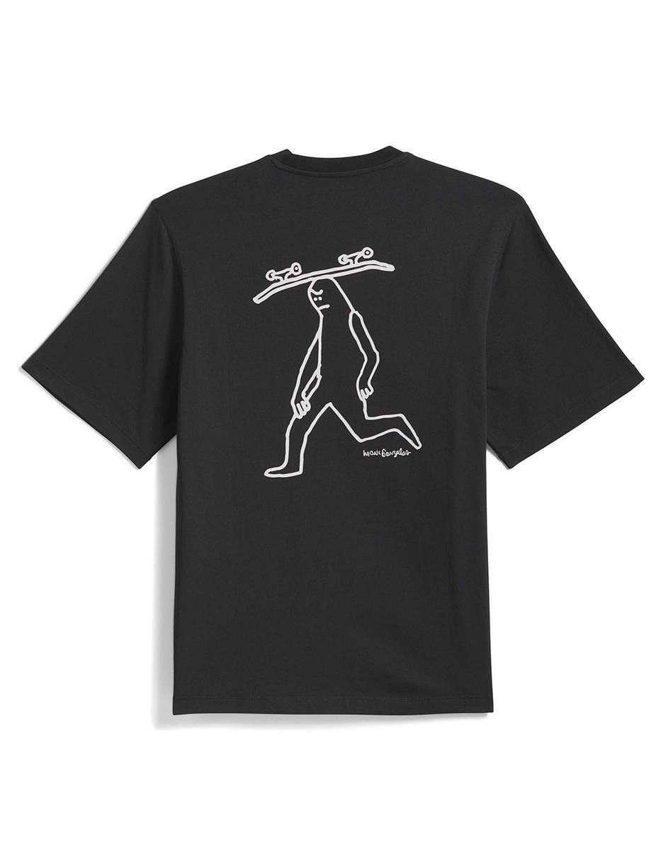 Playera deportiva para skate unisex 4