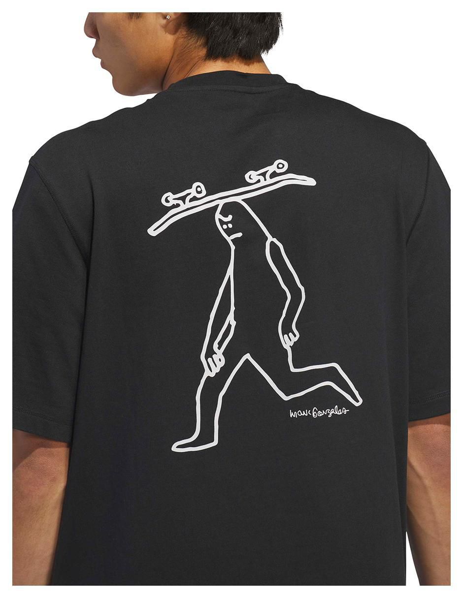 Playera deportiva para skate unisex 9