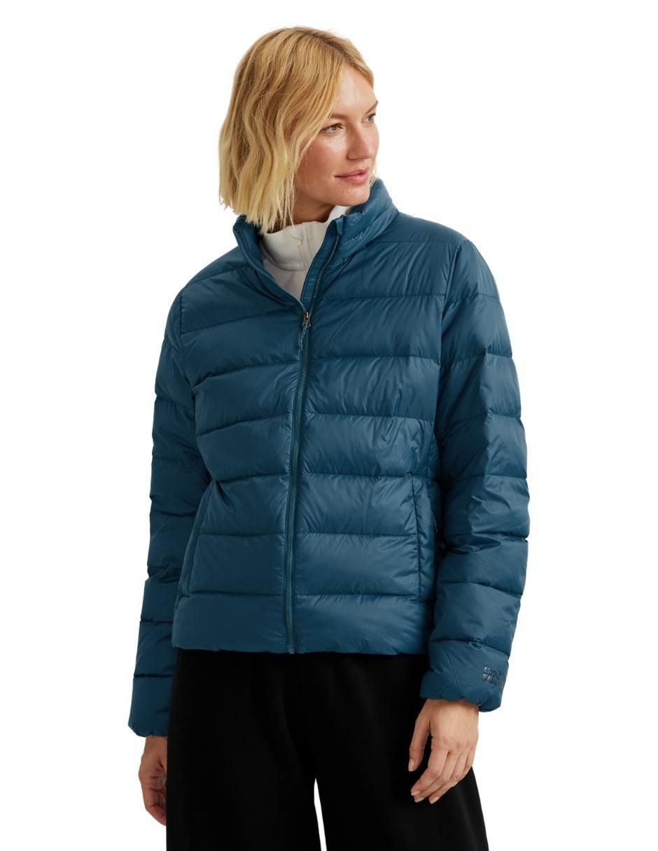 Chamarra impermeable casual de mujer