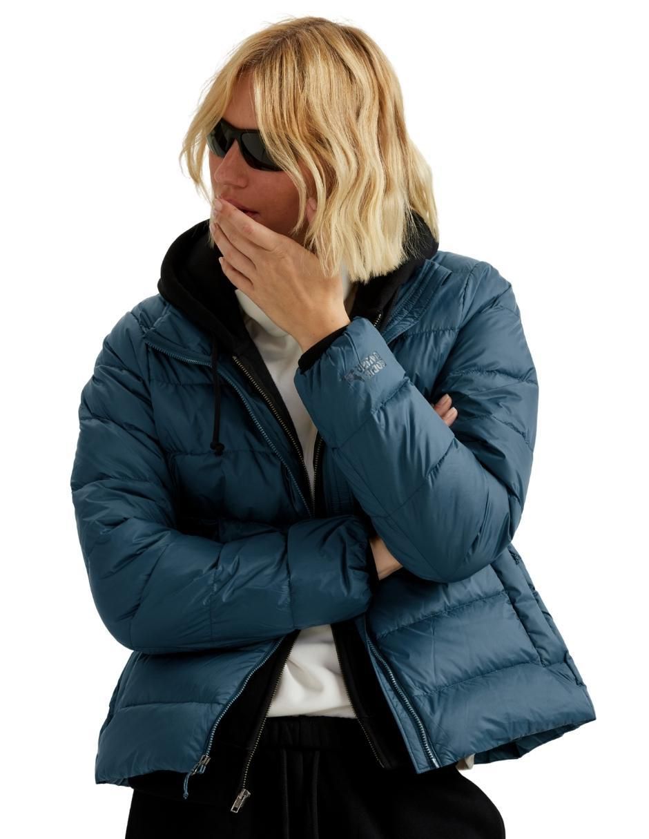 Chamarra impermeable casual de mujer 4