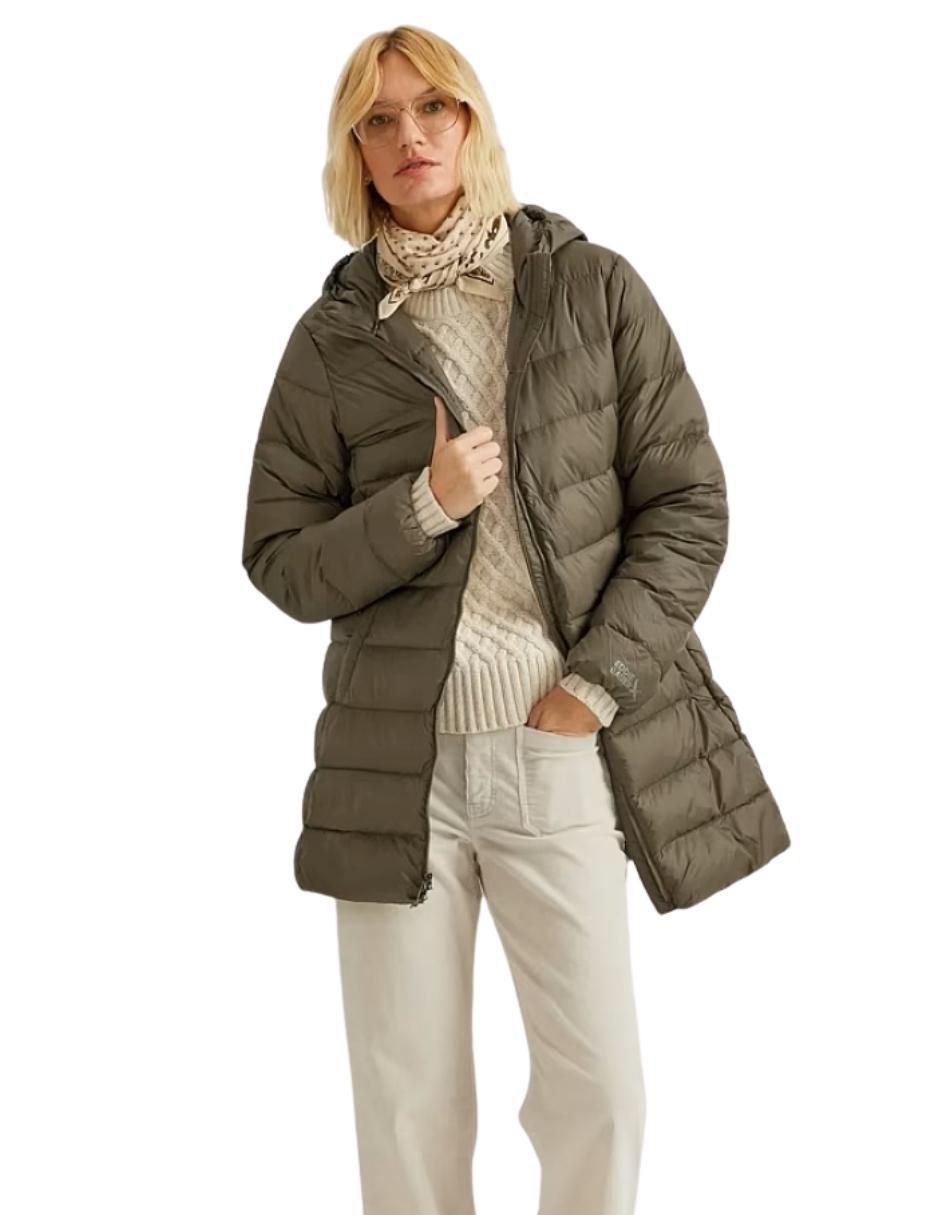 Chamarra impermeable casual de mujer 3