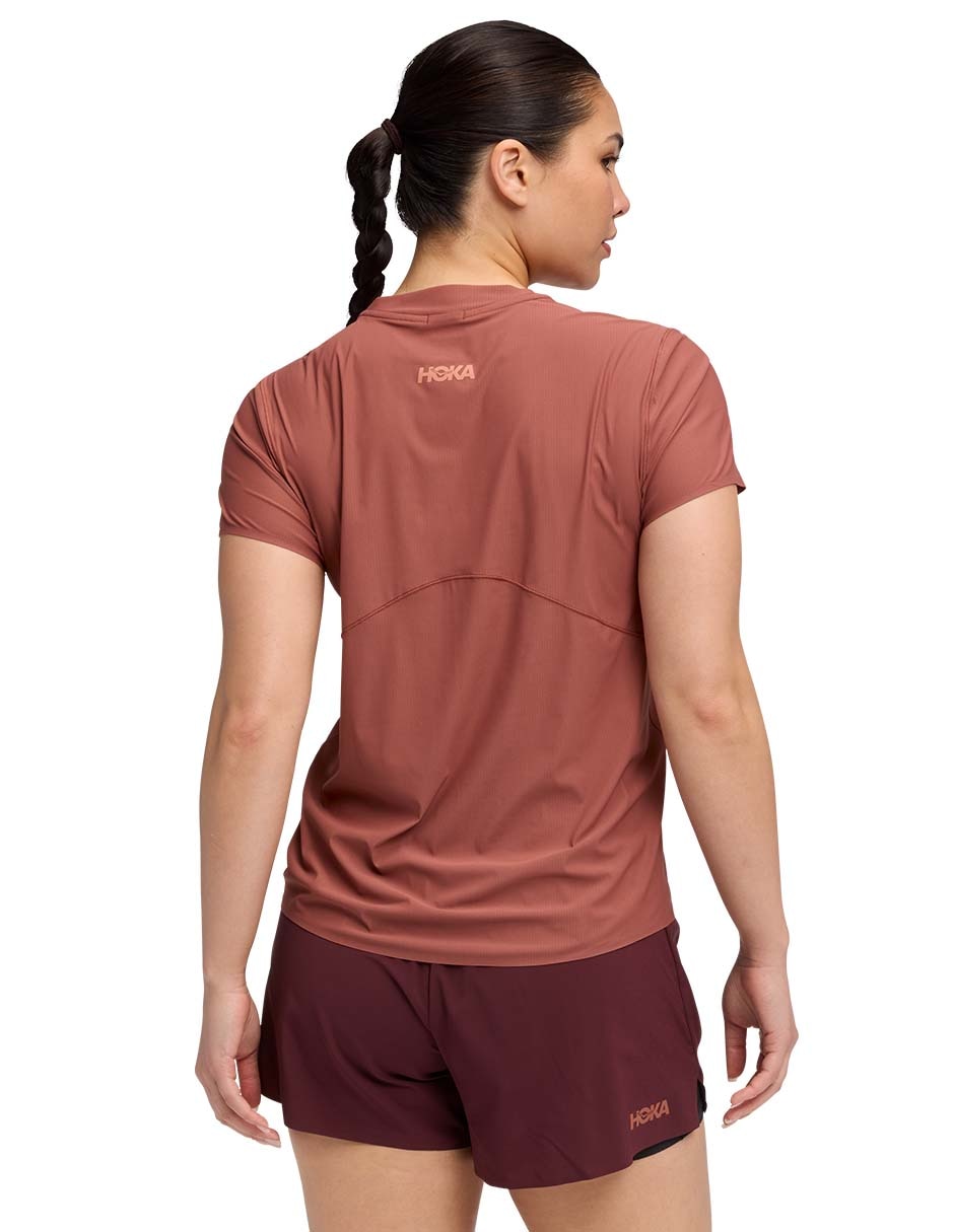 Playera deportiva para correr de mujer 5