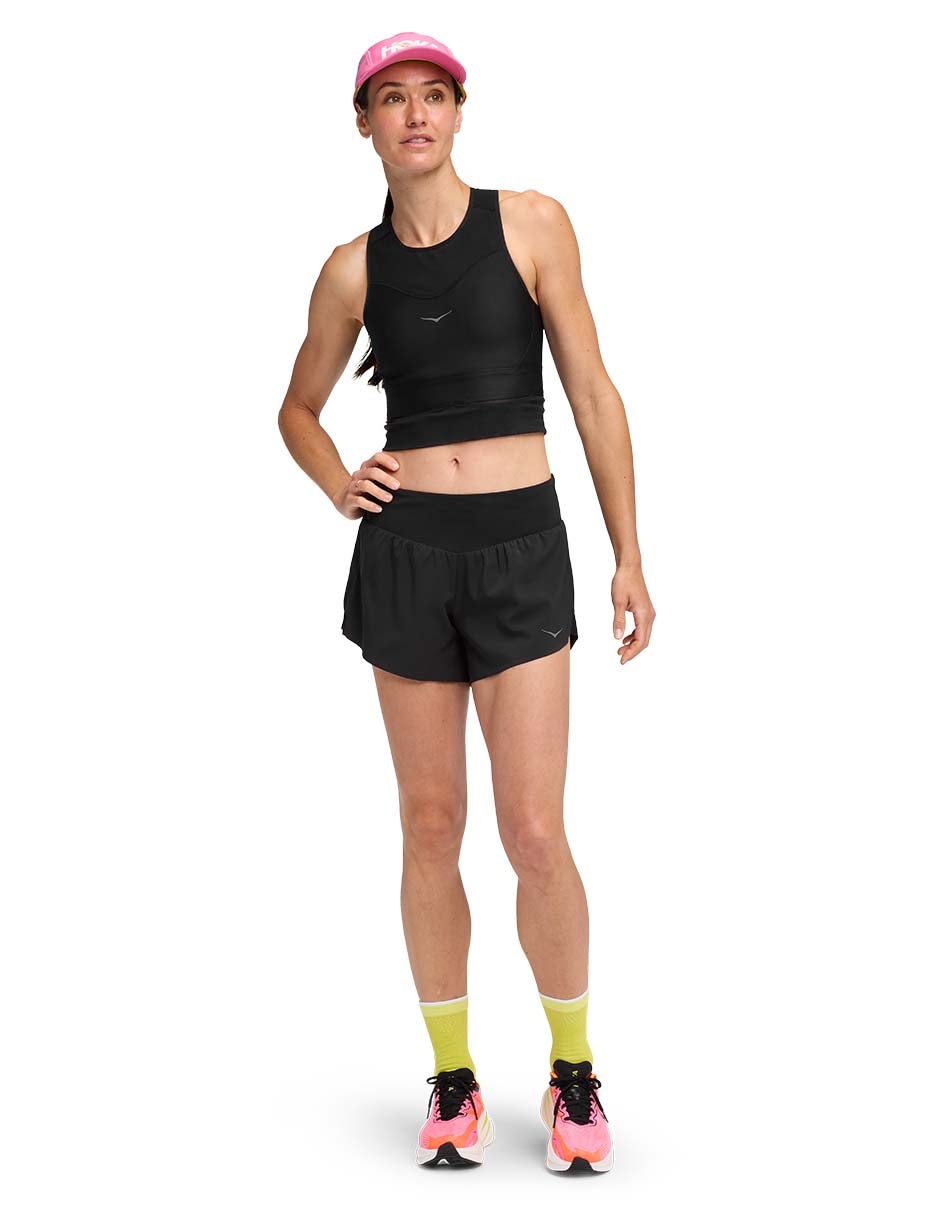Short con malla para correr mujer Short con malla para correr mujer