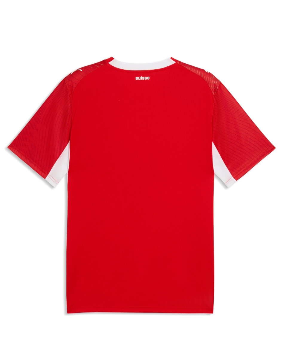 Jersey de Selección de Fútbol de Suiza local manga corta para hombre 2