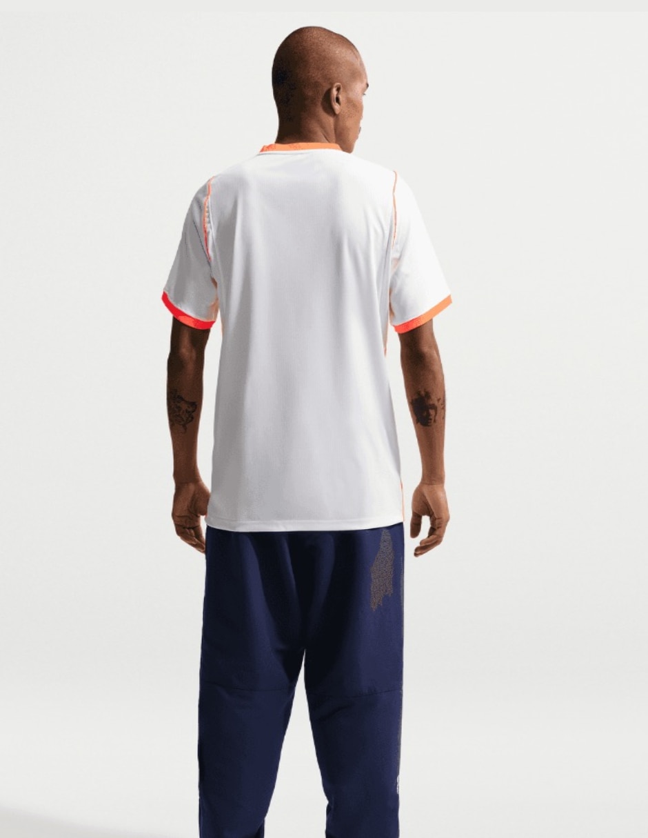 Jersey de Selección de fútbol de los Países Bajos visitante fan manga corta Nike para hombre 3