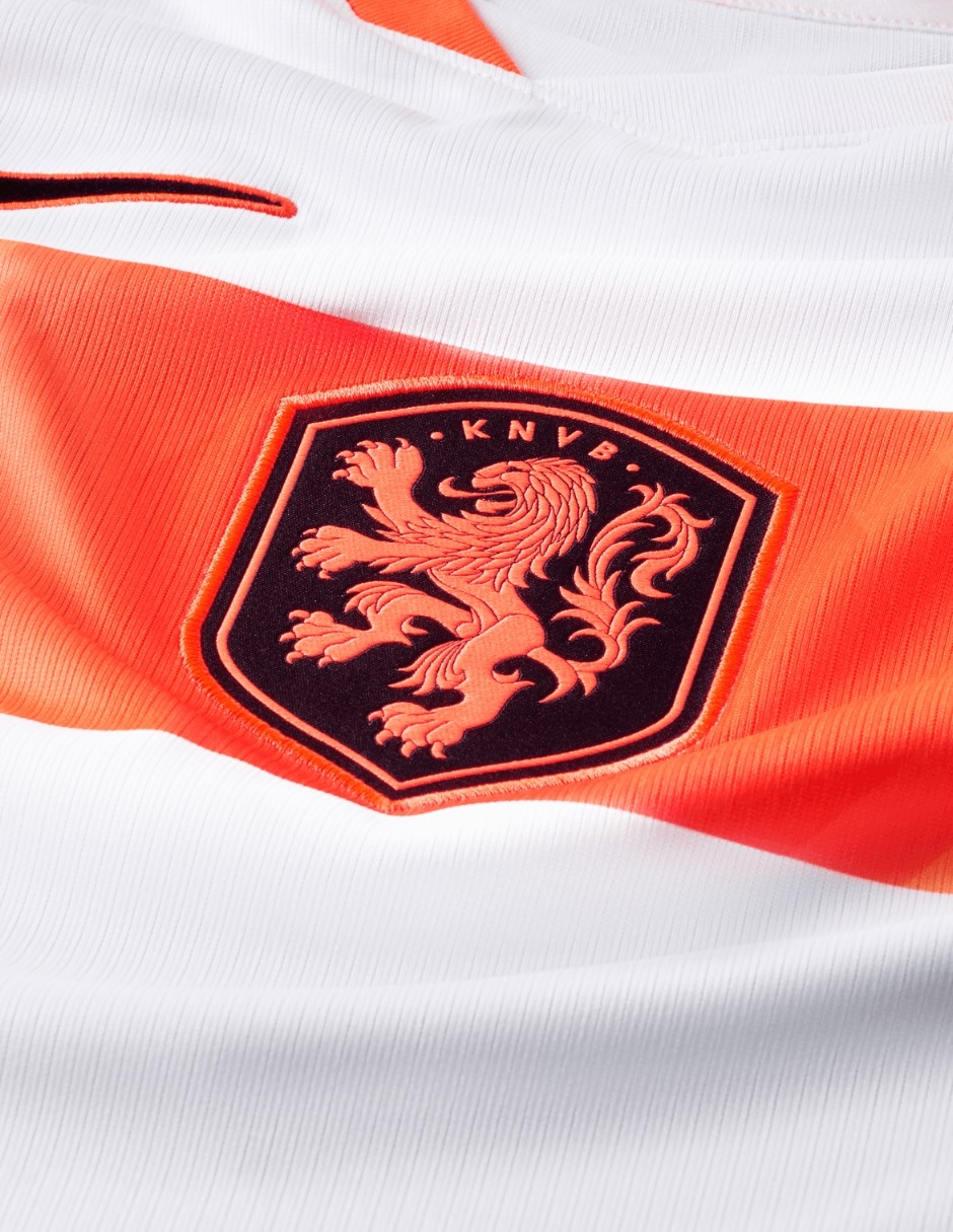Jersey de Selección de fútbol de los Países Bajos visitante fan manga corta Nike para hombre 5