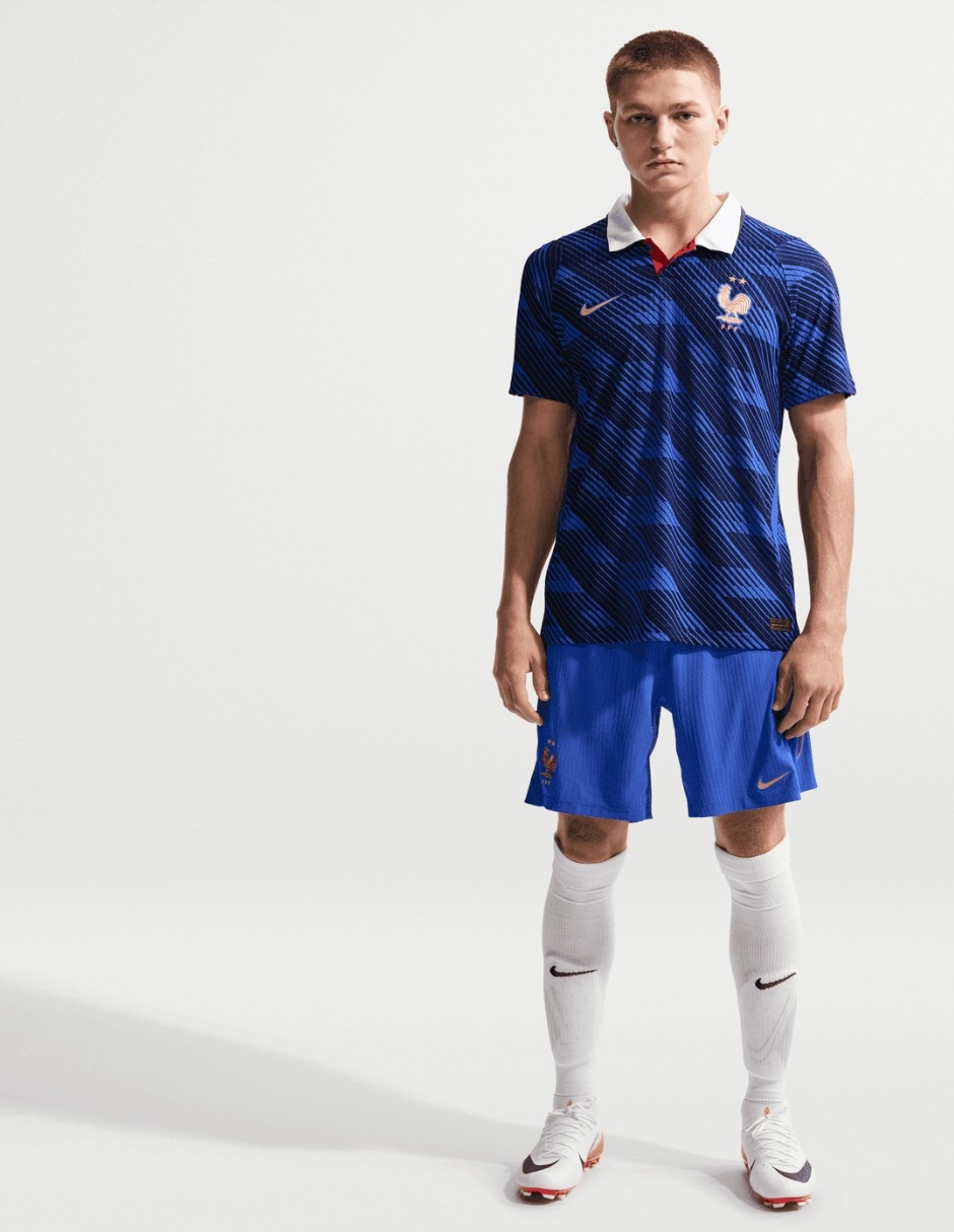 Jersey de Selección de fútbol de Francia entrenamiento manga corta para hombre 4