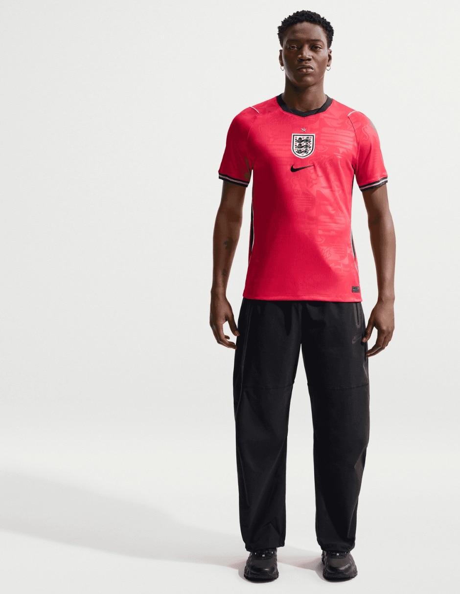 Jersey de Selección de fútbol de Inglaterra entrenamiento manga corta para hombre 4