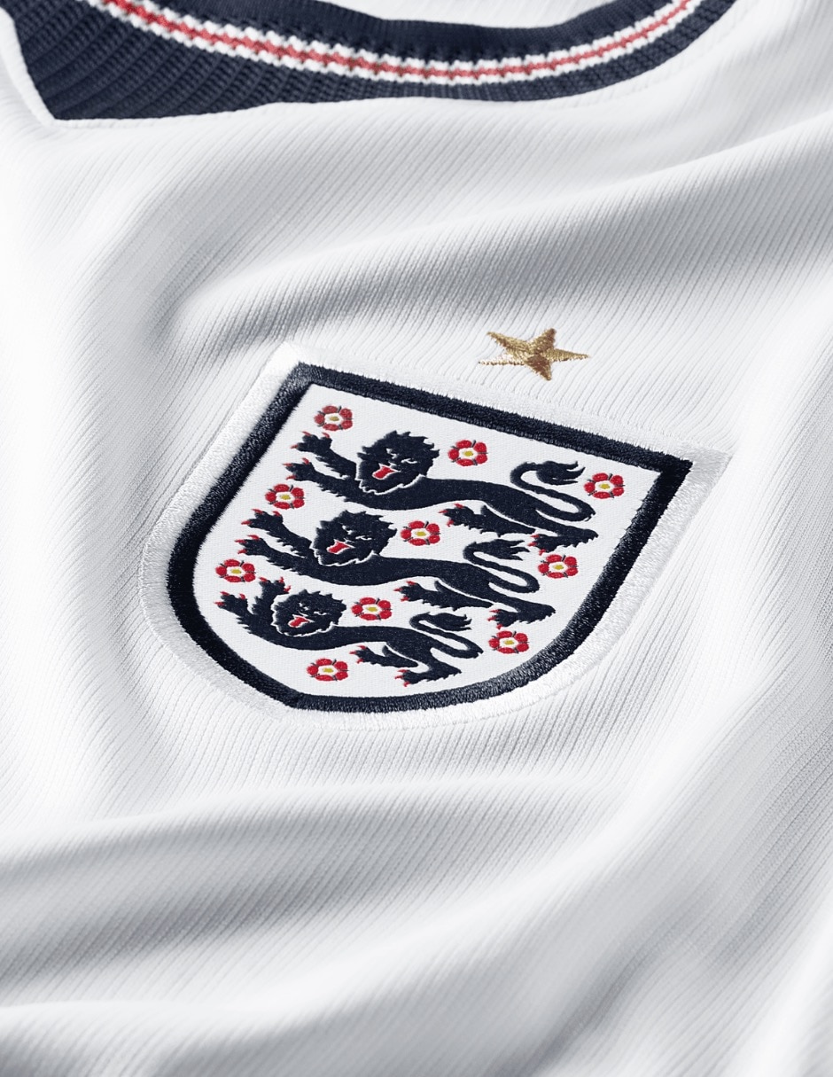 Jersey de Selección de Fútbol de Inglaterra local manga corta para mujer 6