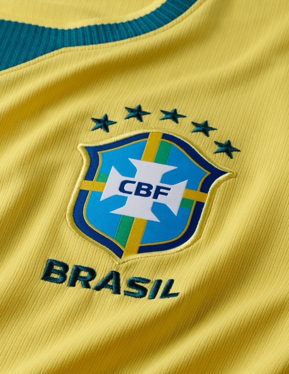 Jersey de Selección de Fútbol de Brasil local manga corta para hombre 5