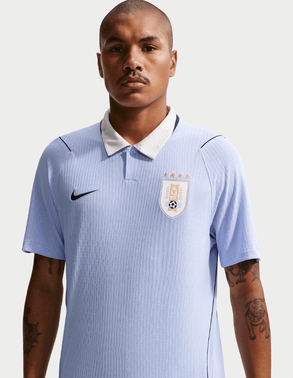 Jersey de Selección de Fútbol de Uruguay local manga corta Nike fan para hombre