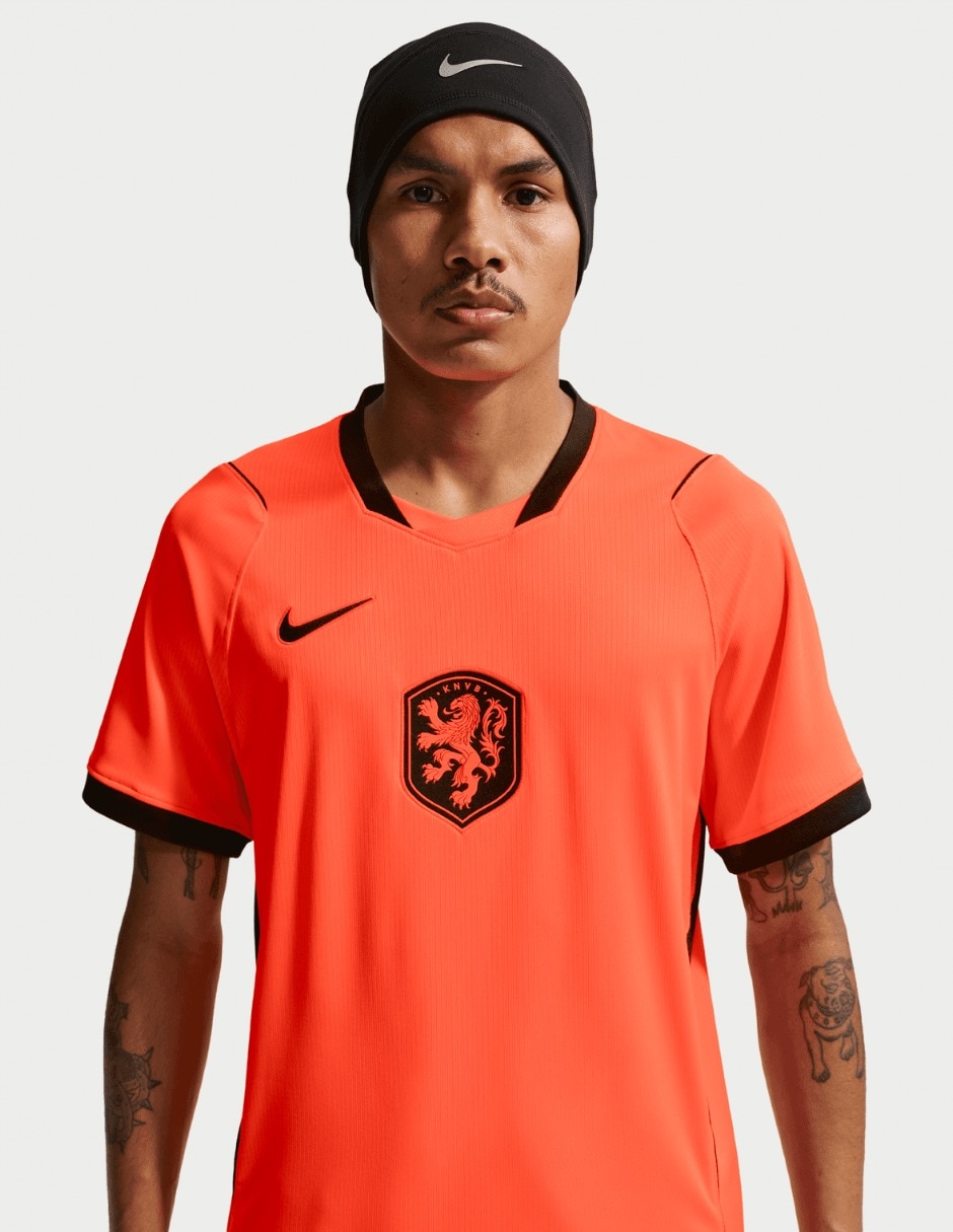 Jersey de Selección de Fútbol de los Países Bajos local manga corta para hombre Jersey de Selección de Fútbol de los Países Bajos local manga corta para hombre